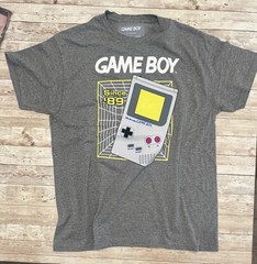 Nintendo Game Boy Men’s Graphic Tee Since ‘89 Vintage Inspired Gaming