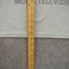 Rolling Stones x MTV Shirt Mens Medium Gray Graphic Print Band Rock 80s 90s 70s