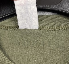 VTG Soffe T Shirt Tag M 17.5” PTP Single Stitch Sleeve Army Green Olive Military