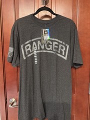 US Army Ranger T-Shirt-7.62 Design Men’s Sizes XL