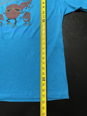 Vintage California Raisins 2-Sided T-Shirt, Blue/Turqouise, Size: XXL (Fits XL)