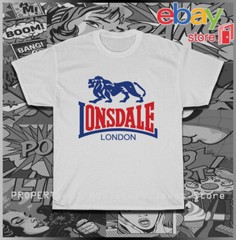 New Lonsdale London Logo Men’s T-Shirt American Size S-5XL T-Shirt