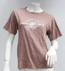 Vintage Costa Rica Pura Vida Print T-shirt Graphic Tee Souvenir Shirt