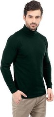 Turtleneck T-Shirt For Men Long Sleeves Tailored Comfort Fit Lot Utopia Wear