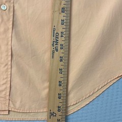 Ralph Lauren Blake Button Down Shirt Mens Medium Orange Pony Logo Cotton 0166