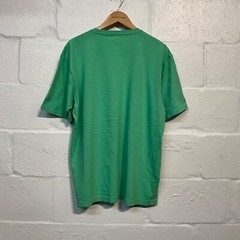 John Ashford T-Shirt – Solid Green Short Sleeve Cotton L Tee – Mens Large EUC
