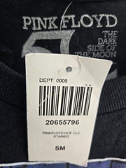 RARE HTF Pink Floyd Dark Side Of The Moon T Shirt NEW w TAGS SM ONLY ONE on eBay