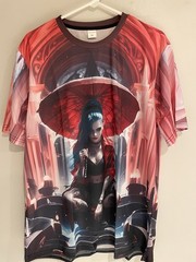 Harley Quinn (Inspired) 3D Printed Double Sided T-shirt Size Extra Large