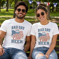 4th of July Bad Day To Be A Cold Beer Shirt Gift for Men Women