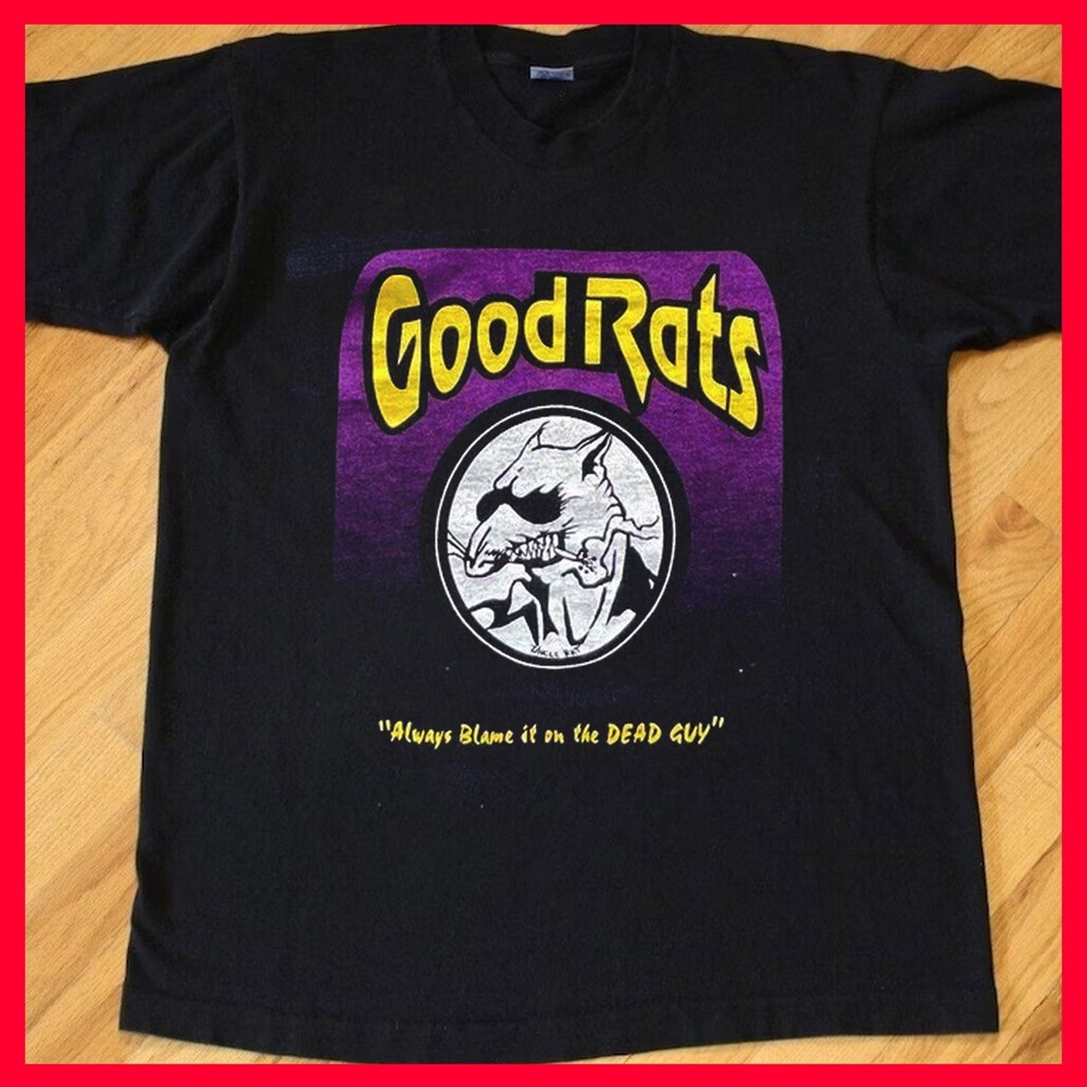 Vintage 90s Good Rats Band Unisex Cotton T-shirt S-3XL