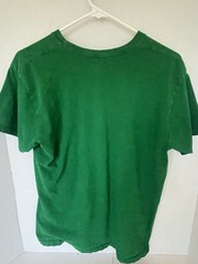 DC Comics Green Lantern Men’s XL Logo T-Shirt Kelly Green Distressed Graphic
