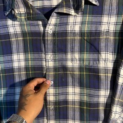 Vintage plaid ‘L.L Bean’ flannel button up