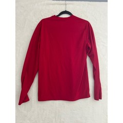 REI Co-op Mens Medium Red Long Sleeve Crew Neck Performance Base Layer Shirt