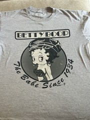betty boop vintage t shirt 2x m58 Light Pink Stains As Shown Appears To Be Paint