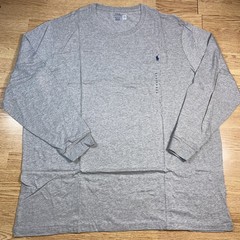Polo Ralph Lauren Men’s Size 4XLT Grey Long Sleeve Shirt Pony Logo Classic Fit