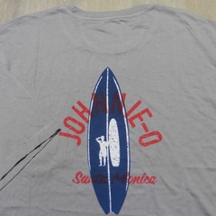 JOHNNIE O Mens XL T SHIRT RIDE OUT STEEL GREY SHORT SLEEVE GOLF TEE SURFER