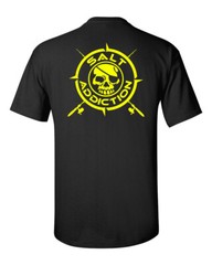 Salt Addiction t shirt short sleeve fishing saltwater apparel life pirate ocean