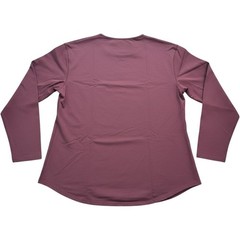 BYLT Drop Cut Lux Long Sleeve Shirt Mens XL Maroon Athletic Curved Hem