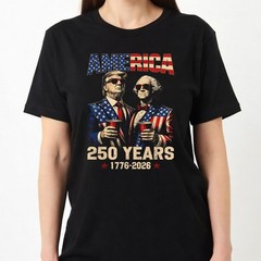 250 Years America Anniversary 250th Funny Trump Washington Unisex T-Shirt