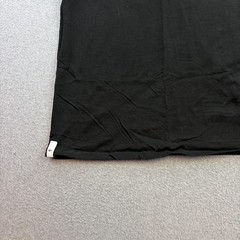 Lacoste Shirt Mens Large Black Short Sleeve Tagless Crewneck T-Shirt Adult