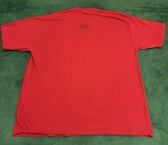 Vintage Fuse TV Logo Promo Show Network T-Shirt Red Mens XL Uranium Music Videos