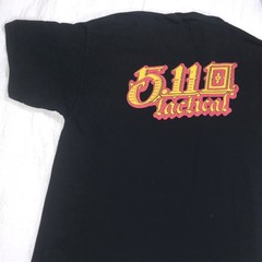 5.11 Tactical Series Mens 2XL Black Heavyweight Cotton T-Shirt