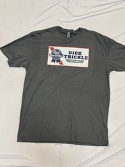 Dick Trickle Racing T-Shirt – Next Level Premium Cotton/Poly Blend – Gray 2XL
