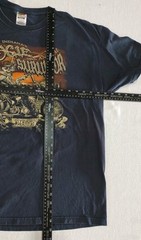 2009 Biker Fest TShirt Abate of Indiana Boogie Survivor Graphic Shirt Size XL
