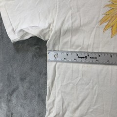 Vintage Hanes Beefy-T Shirt Mens XL White Hawaii Sunflower Graphic Tee USA
