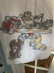 GROWL Wear Transformer Cream Sz 5XL Gay Bear Fetish Circuit T Shirt