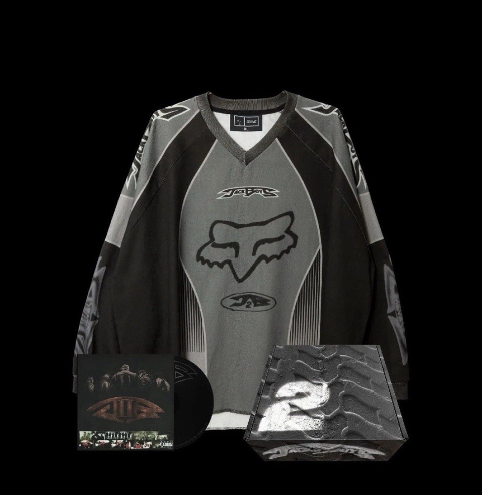 Travis Scott JackBoys 2 Box Set CD, Fox Racing Jersey Size XL