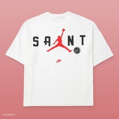 Nike Jordan x SAINT Mxxxxxx M J SM SS Tee White Short Sleeve T-Shirt New