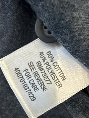 2017 Croft & Barrow Easy Care Long Sleeve Henley Navy Sail Heather Tee Size 4XB