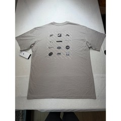 Nike Mens Sportswear Max90 Grid Graphic T-Shirt HJ0726-009 Medium NWT ($45 ORG)