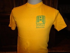 Vintage 90’s Gold Hanes Topaz Reunion Cotton T-shirt Fits Adult S RARE Nice