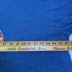 POLO Ralph Lauren Mens Football Bear Graphic T Shirt Size 3XB Blue Preppy