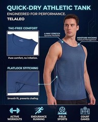 5 PACK Paquete Multiple Camisetas Tirantes Hombre Sin Mangas Comodas y con Estil