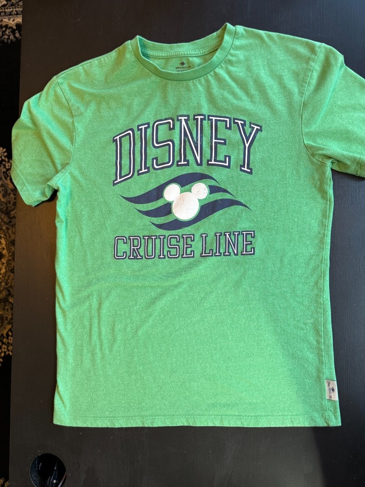 Disney Cruise Line Logo T-Shirt – Green, Uni / Men’s Small