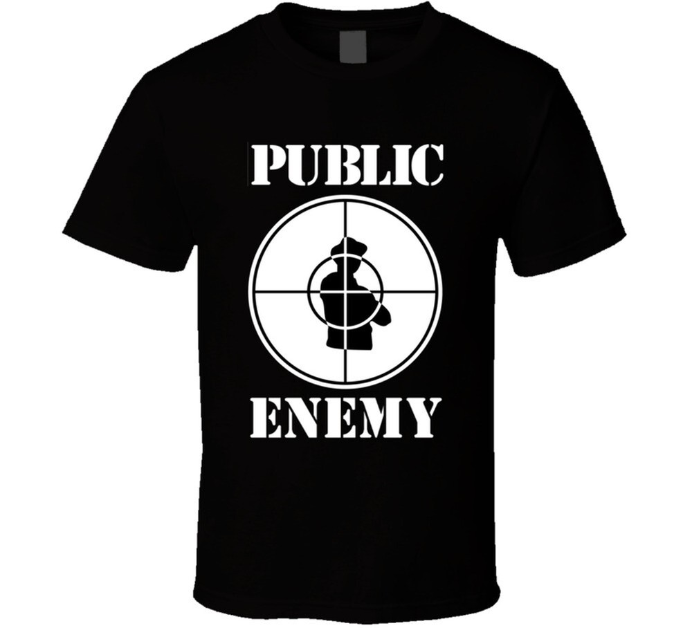 New Style Public Enemy Logo T Shirt