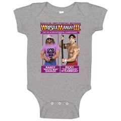 Randy Savage Macho Man Ricky Steamboat The Dragon Wrestlemania 3 Wrestling Fan T