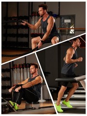 Men’s Workout Tank Tops Gym Sleeveless UPF 50+ Summer Sun Shirts Quick Dry Tops