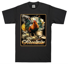 Streetwise Vida Recia Graphic T-Shirt Black M-L-XL-2XL-3XL-4XL-5XL