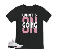 Sneaker Tees Shirt To Match Retro 5 Soft Pink AJ5, Shirt to Match