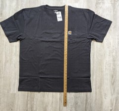 NWT Carhartt Short Sleeve Charcoal IRREGULAR Pocket T-Shirt Men’s XL