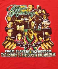 Vintage Black History Month Graphic T-Shirt Red 2XL Delta Pro Weight MLK Malcolm