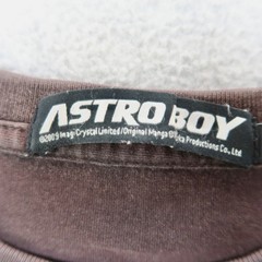 Astro Boy Baleno Graphic T-Shirt Mens S Small Black 2009 Anime Manga Film Strip