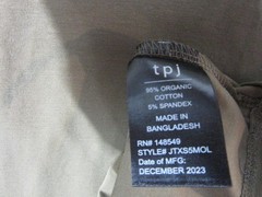 TPJ Shirt Mens 2XL Military Olive Green The Perfect Jean Stretch Crewneck New