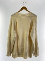 Other brands: Tangram Knit Sweater (Lightweight), XL, Cotton, Beige, Solid Color