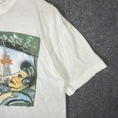 Vintage Herman Brood Shirt Large 90s Music Abstract Portrait Jet Up A Rock Blues