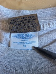 Vintage 90s Roadkill Cafe T-Shirt XL D-Lab The Doctor Heather Gray Boxy Fit